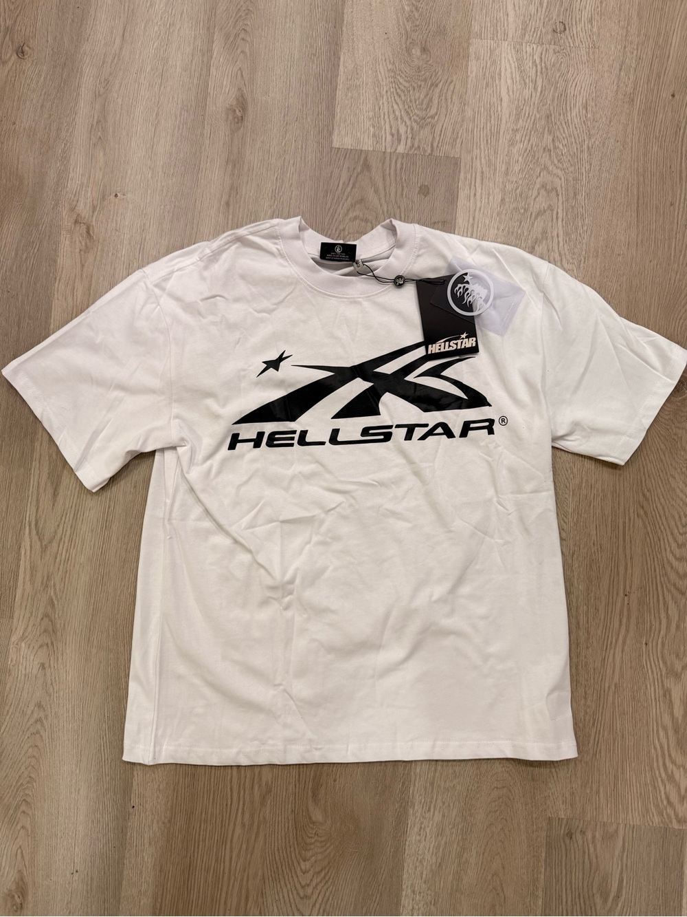 Men’s White Logo Graphic Tee